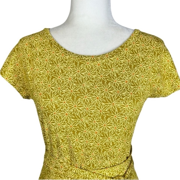 NEW Toad & Co XS Road Tripper Wrap Dress Popover Belted Daisies - Picture 6 of 11